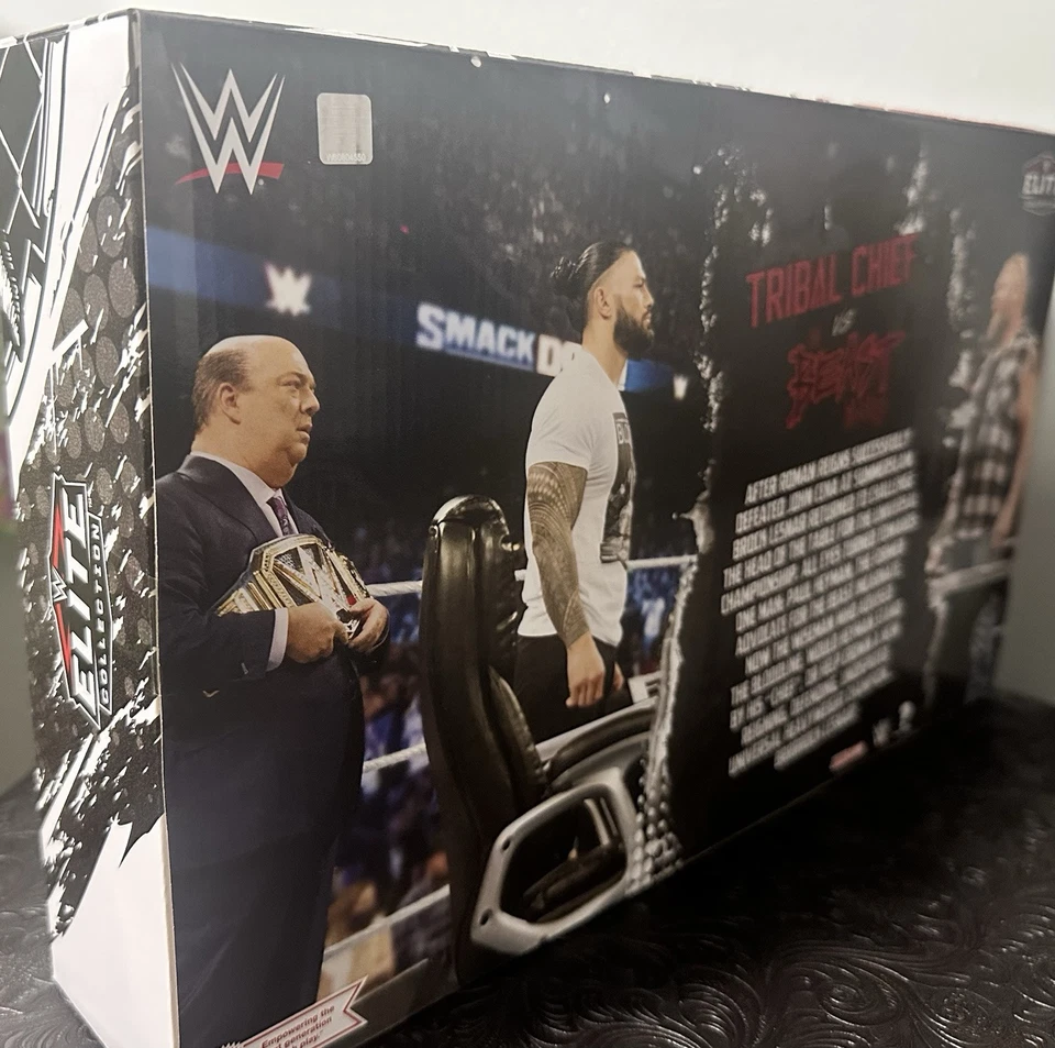 WWE Elite Collection TRIBAL CHIEF vs BEAST INCARNATE 3 Pack Exclusivo Juego de Caja Foto 3 de 3