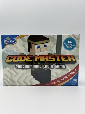 Thinkfun Code Master Programming Logic Minecraft Board Game NIB SEALED