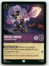 Mickey Mouse - Experienced Traveler Uncommon Wilds Unknown 52/204 Disney Lorcana