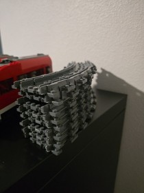 LEGO CITY 7938 Red Passenger Train 99 % complete incl Tracks, Power , Remote 