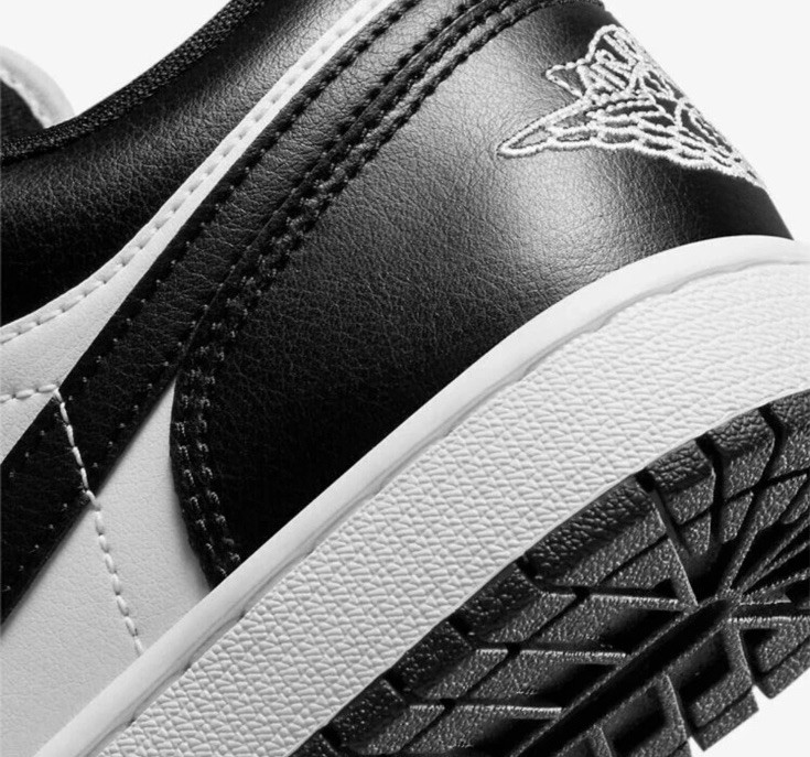 Nike Women's Air Jordan 1 Low Panda Black White Unisex NEW