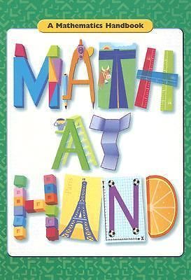 Math at Hand: A Mathematics Handbook - hardcover, 9780669508161, Group