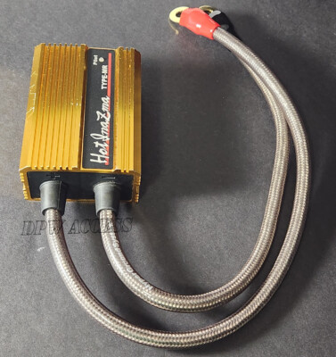 JDM Gold Sun Auto Hot Inazma Type MR Smoke Gray Wires Voltage