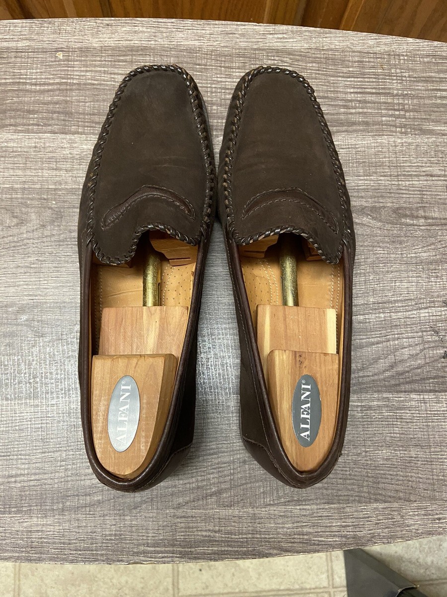 Mezlan -Kelly- Men\'s Dark Brown Suede Slip-Ons Mezlan Suede Brown Dress Shoes for Men for sale | eBay main image 4