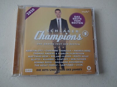 CD ALBUM  SCHLAGERCHAMPIONS  2020  Kerstin Ott, G. ZARRELLA, DJ ÖTZI, Santiano