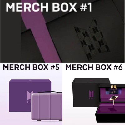 K-POP・アジア BTS MERCH BOX #1 BTS Official Army Membership MERCH BOX #1 #5 #6 Full Pack Set K