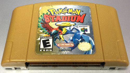 AS-IS Pokemon Stadium 2 Nintendo 64 N64 Video Game Cartridge