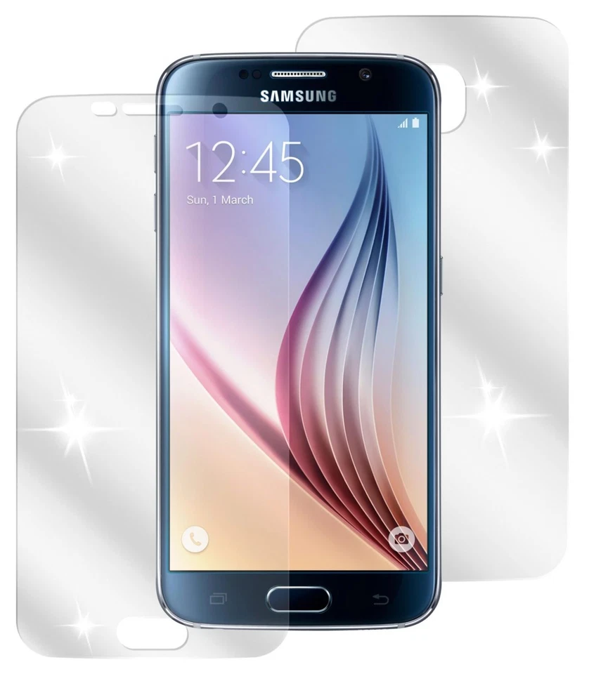6x Pantalla para Samsung Galaxy S6 Protector de protectores transparente - Imagen 2 de 4