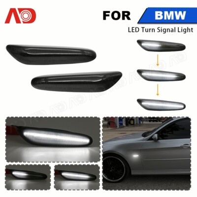 Sequential Full LED Side Marker Light Fr BMW E90 E92 E60 E61 E81 E82 E83 E84 E46