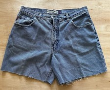 BUGLE BOY JEANS 705 Vintage Denim Cutoff Jean Shorts Approx. 33  Waist Measured