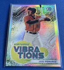 2022 Bowman Virtuosic Vibrations #VV-18 Jairo Pomares San Francisco Giants