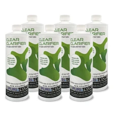 Puri Tech Spa Clear Clarifier 6 Pack Clears Up Cloudy Water Eliminates Dirt and
