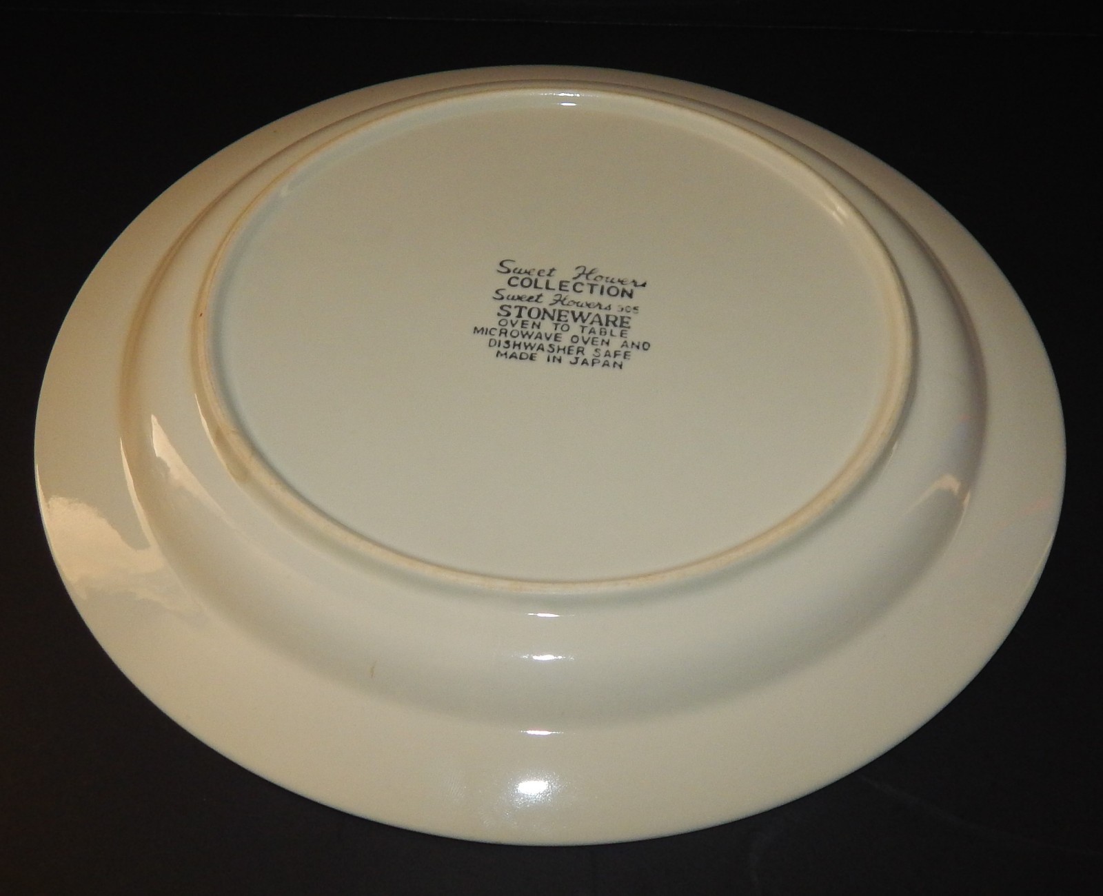 2 Sweet Flowers Collection Stoneware 305 Stoneware Dinner Plates Japan eBay