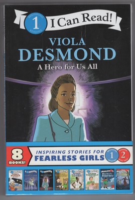 BRAND NEW 8 Books Set I CAN READ FEARLESS GIRLS level 1 & 2