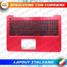 TASTIERA TOPCASE ASUS ROSSO X556UA-XO064T X556UA-XO086D X556UA-XO087D