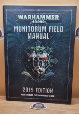 40K Warhammer Munitorum Field Handbuch Codex Regelbuch 8. Auflage Spiele Workshop