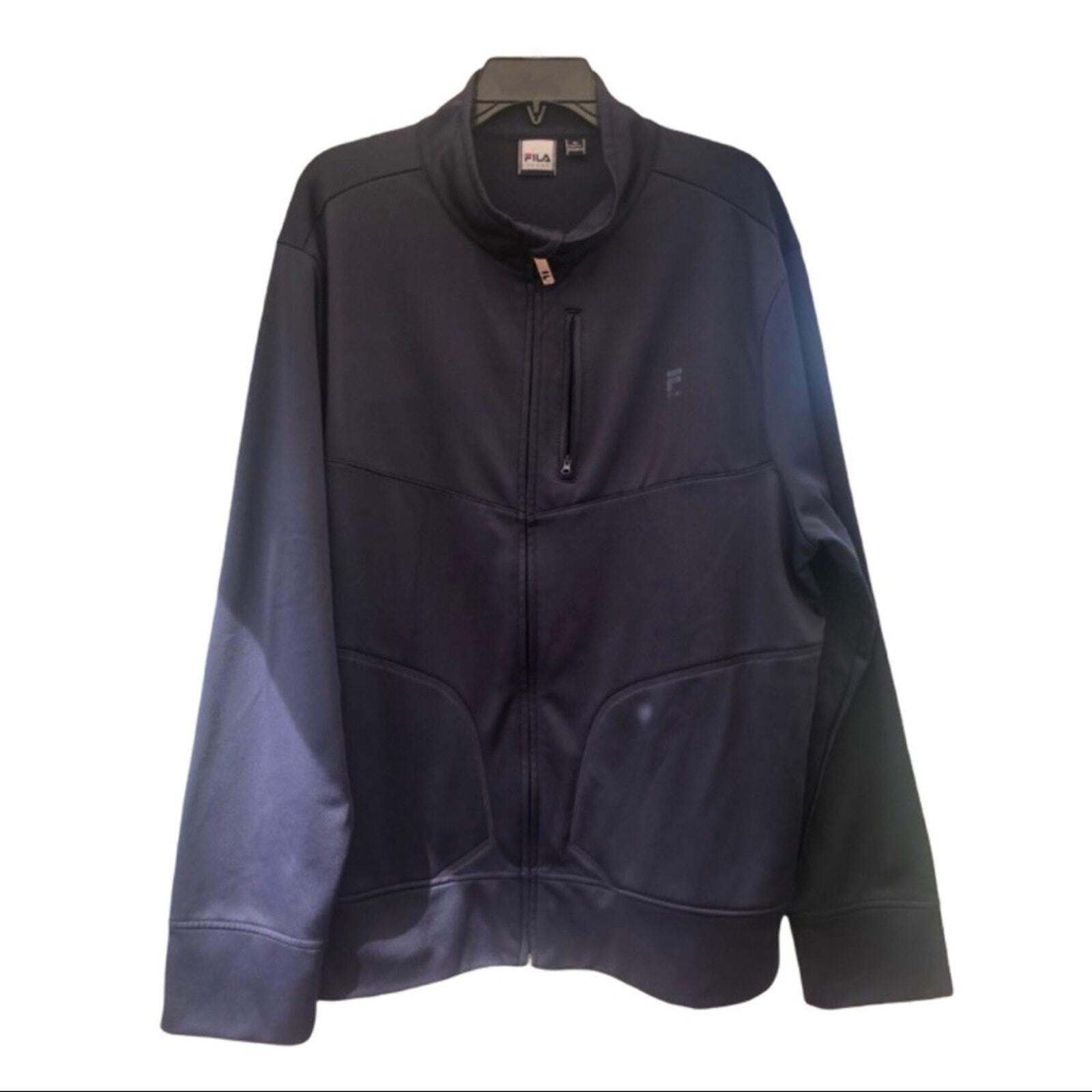 Fila giacca da pista uomo blu navy taglia XL