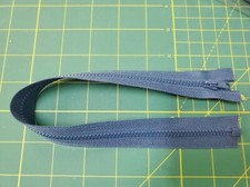 YKK 18" Malibu Blue Open Ended Zippers Made in USA