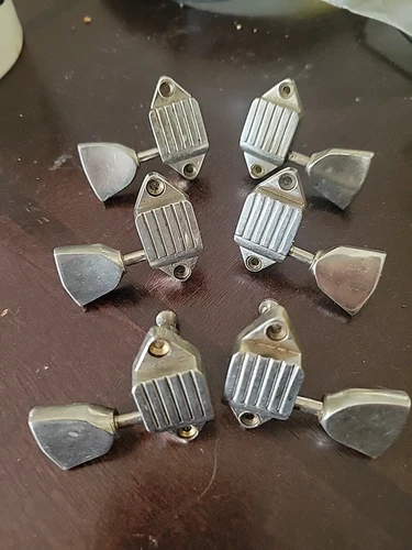 Gibson Waffle Back 60s Tuner Set Chrome