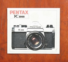ASAHI PENTAX K1000 INSTRUCTION BOOK/116820