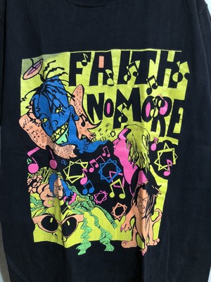 Vintage 1987 Faith No More Introduce Yourself T Shirt XL Red Hot 