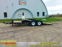 H&H 16' + 4' Split Tilt Equipment Trailer 14K