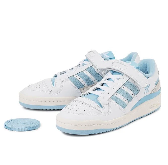 adidas originals forum 84 low carolina blue