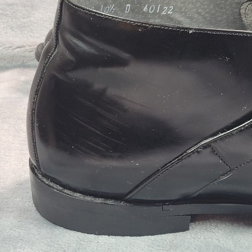 Vintage Stuart Mcguire Black Leather Monk Strap Ankle Boots Size 10.5 D - Picture 11 of 21