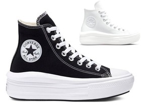 Converse Chuck Taylor All Star Move Hi White/White/White | CourslanguesShops