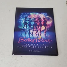 Official Sailor Moon The Super Live North America Tour Magnet 2025 USA Merch