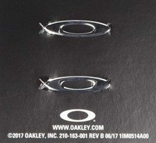 Oakley Turbine Rotor Sunglasses Frame Replacement Icons Kit Pair Chrome New