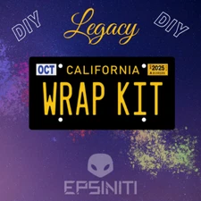 LEGACY California Plate Wrap DIY Kit