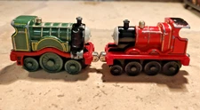 Thomas & Friends James and Emily Diecast Train 3" Engines Take Along N Play