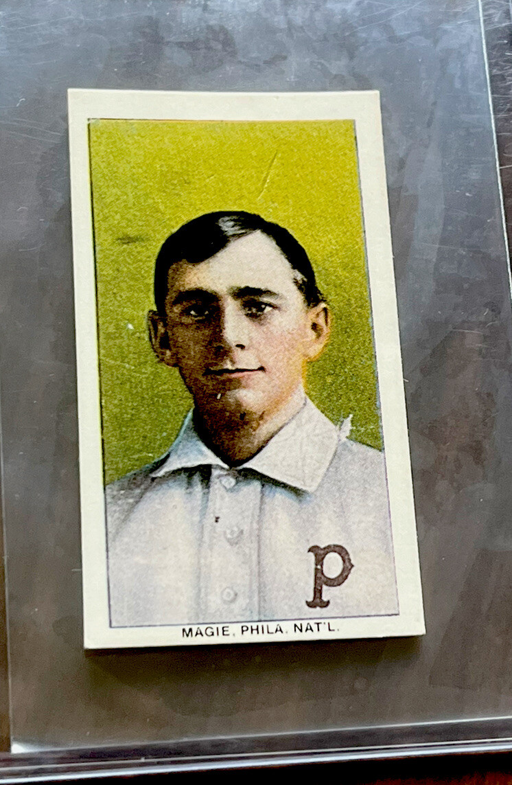 SHERRY “MAGIE” MAGEE T206 1909-1911 Tobacco Card White Border