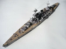 1:400 Scale MODEL HMS Battlecruiser Hood Ship DIY Handcraft PAPER