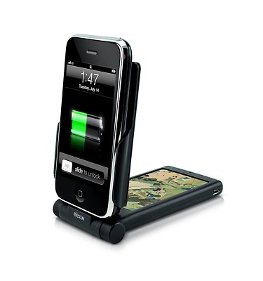 APPLE iPhone 4S 4 3G 2G Cell Phone Battery Solar Power Charger Dock Station NEW