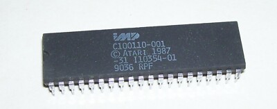 Atari 520 1040 ST STF STFM Mega Computer DMA 40 Pin Dip Chip IC C100110-001 IMP