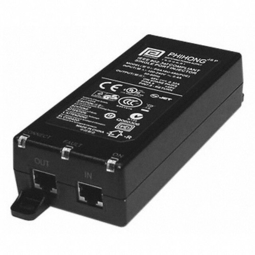 Phihong PSA16U-480 48V 1-PORT PoE Injector Power Supply 802.3af