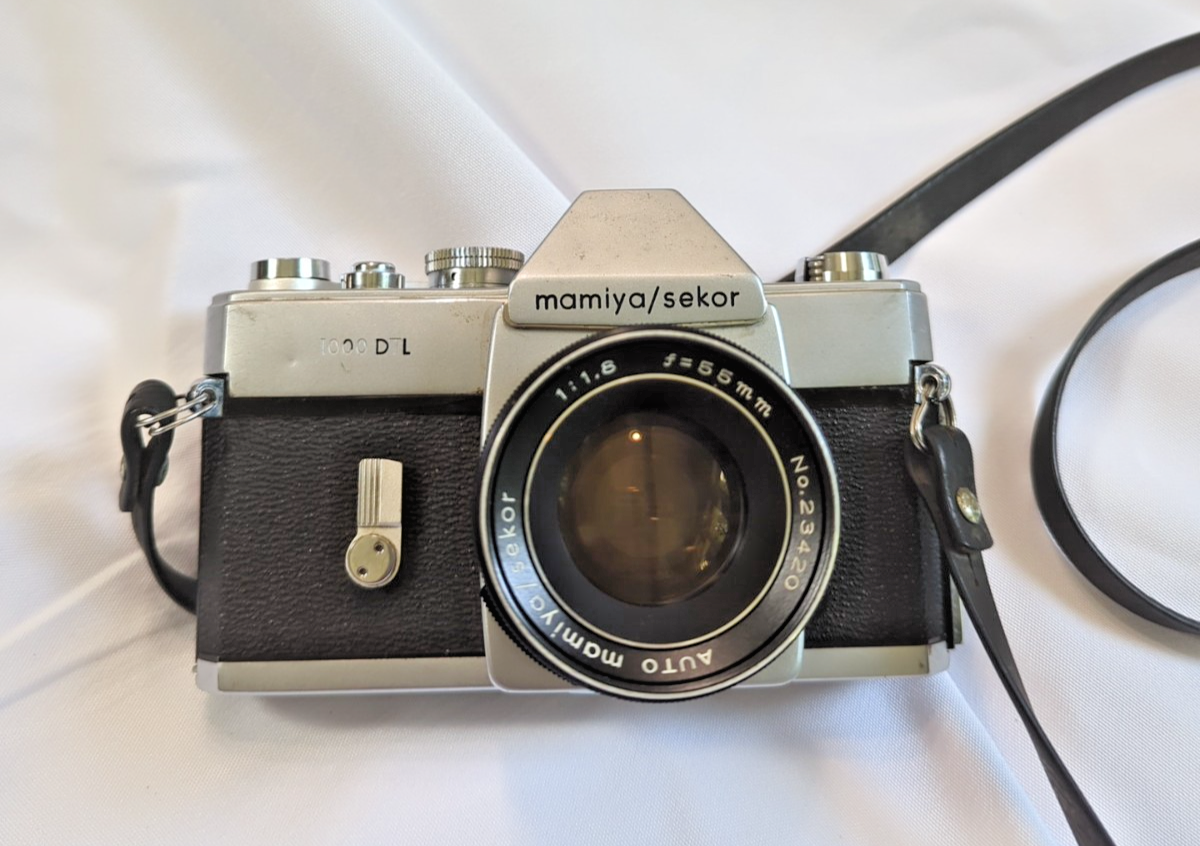 Mamiya/ Sekor 1000 DTL 35mm Camera With 55mm F1.8 Lens and case | eBay