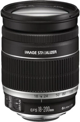 Canon EF-S 18-200mm f/3,5-5,6 IS Objectif Zoom 11x stabilisateur d'image NEUF - Photo 1/4