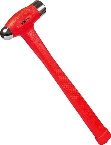 24 oz Dead Blow Hammer Dual Head Ball Peen Blow Striking Flat Pein Non-Slip NEW - Picture 9 of 12