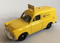 Corgi DG207005 Ford Anglia Van AA Gelb 1/76 MaßStab 00 Spur T48 Post