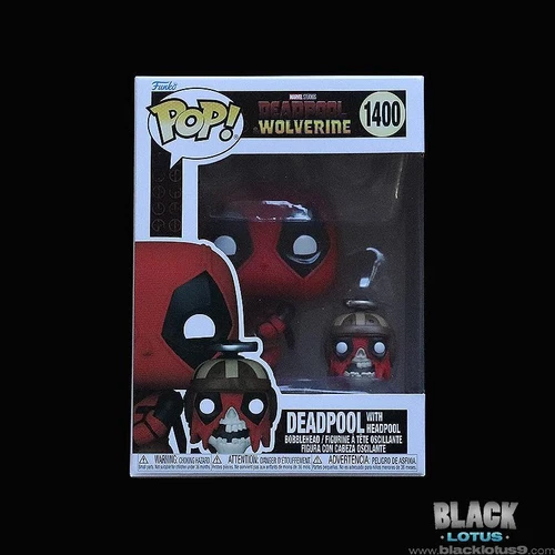 Funko Pop! Deadpool and Wolverine with Headpool Marvel 2024 IN STOCK Pop 1400