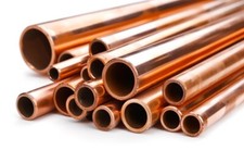 DRAWN COPPER TUBE .0525" OD X .020" ID X 1.55" LONG LOT OF 25
