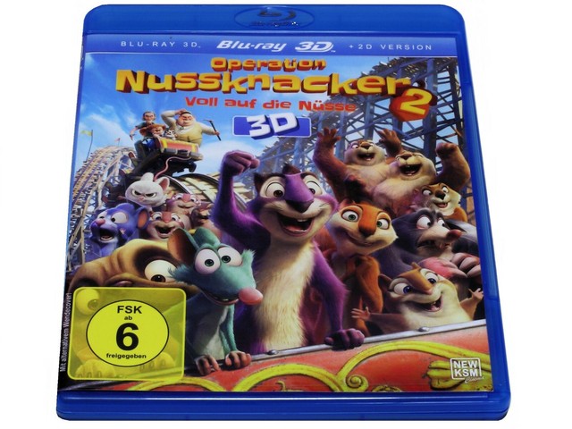 The Nut Job 2 Nutty by Nature RARE 3d Version Bluray
