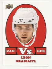 2017-18 UD Team Canada Hockey Oilers Leon Draisaitl Hockey Card #VS-13