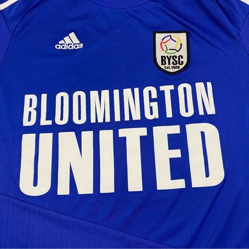 Adidas Soccer Jersey Girl’s Small V-Neck Bloomington Minnesota United BYSC - Picture 3 of 8