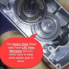 High Stability Slide Out Motor Gear 18:1 Ratio Metal Stripped Gear for RV Tuson