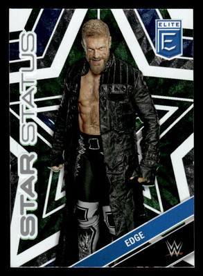 2023 Donruss Elite WWE #18 Edge Star Status Green