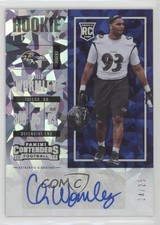 2017 Panini Contenders Rookie Cracked Ice Ticket 24/25 Chris Wormley Auto s3g